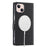 VILI K Series for iPhone 15 Case PU Leather Shockproof Wallet Phone Cover - Black - 7