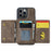 DG.MING M5 Series For iPhone 15 Pro Max Case PU+PC+TPU Phone Wallet Anti-drop Cover - Coffee - 2