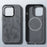 For iPhone 15 Pro Case PC Phone Cover Compatible with MagSafe - Light Grey - 2