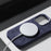 For iPhone 15 Case Compatible with MagSafe Suede PC Phone Protective Shell - Light Grey - 3