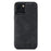 DG.MING For iPhone 13 Case Back Protector PU Leather+PC+TPU Phone Cover - Black - 2