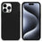 For iPhone 15 Pro Max Case Soft Shockproof Silicone Phone Cover Shell - Black - 2
