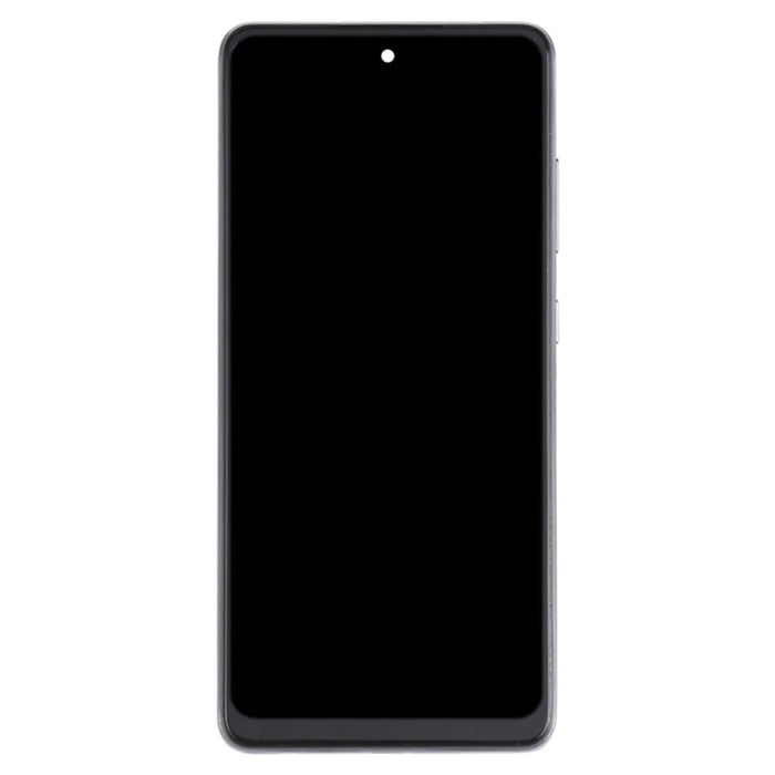 For Samsung Galaxy A52 4G A525 / A52 5G A52 Grade C LCD Screen and Digitizer Assembly + Frame Replacement Part (TFT Technology) (without Logo) - Black - 2
