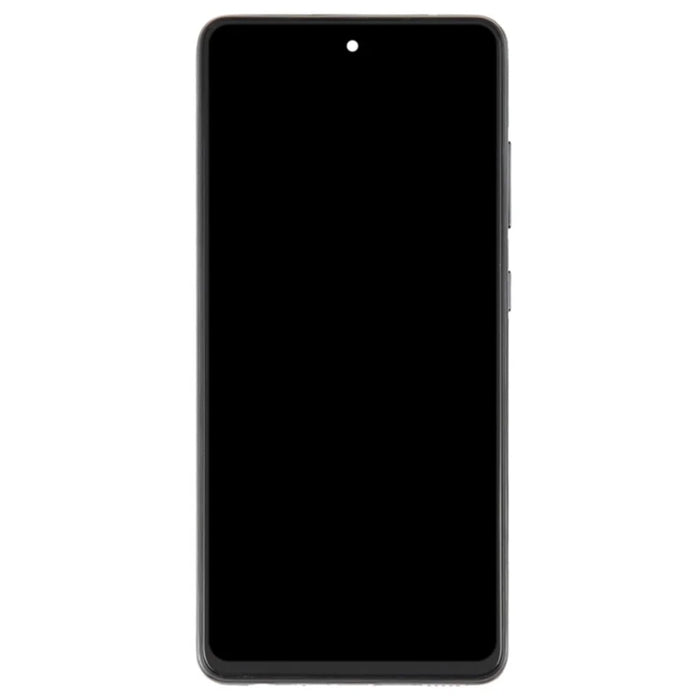 For Samsung Galaxy A52 4G A525 / A52 5G A526 / A52s 5G A528 Grade C OLED Screen and Digitizer Assembly + Frame (without Logo) - Black - 2