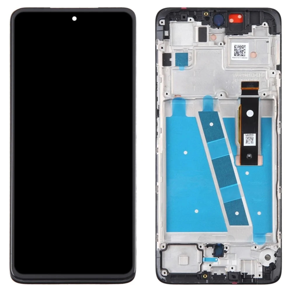 For Motorola Moto G72 4G XT2255-1 Grade B OLED Screen and Digitizer Assembly + Frame Replacement Part (without Logo) - 1