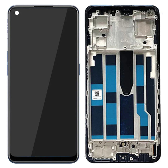For Oppo Reno7 5G (Global) / Find X5 Lite Grade C LCD Screen and Digitizer Assembly + Frame Part (TFT Technology) (without Logo) - 1