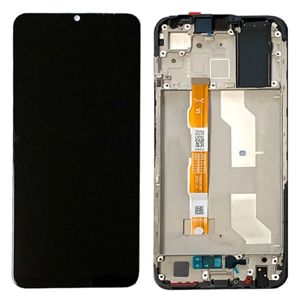 For vivo Y21s / vivo Y21 Grade C LCD Screen and Digitizer Assembly + Frame Replacement Part (without Logo) - Blue - 1