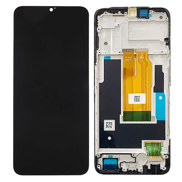 For Realme 10 5G Grade C LCD Screen and Digitizer Assembly + Frame Replacement Part (without Logo) - 1