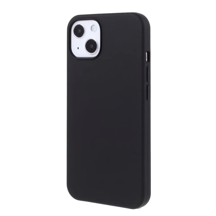 Silicone Phone Cover for iPhone 15 Plus Case Mobile Phone Back Shell Protector - Black - 3