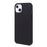 For iPhone 15 Case Drop-proof Silicone Soft Phone Back Cover Protector - Black - 3