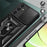 For Samsung Galaxy M54 5G / F54 5G Case Ring Kickstand PC+TPU Smartphone Cover - Black - 5