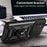 For Samsung Galaxy M54 5G / F54 5G Case Ring Kickstand PC+TPU Smartphone Cover - Black - 6