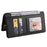 GQ.UTROBE 009 Series for iPhone 15 Case Imprinted PU Leather Wallet Stand Phone Cover - Black - 4