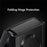 For Samsung Galaxy Z Flip5 5G Kickstand Case Hard PC Phone Cover Magnetic Case - Black - 3