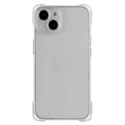 For iPhone 14 Plus Case Anti-Scratch TPU Cover Slim-Fit Cell Phone Shell - Transparent - 1