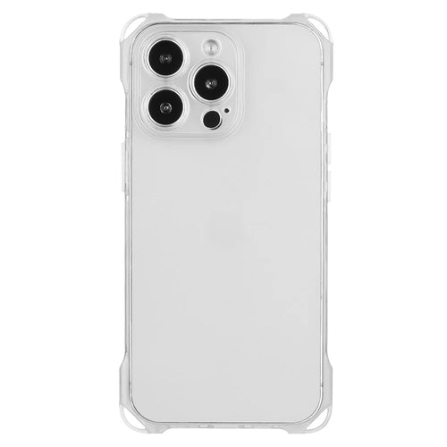 For iPhone 14 Pro Max Case Dustproof Phone Cover Slim-Fit TPU Phone Shell - Transparent - 1