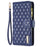 BINFEN COLOR BF Style-15 For Samsung Galaxy A05s 4G Case Zipper Pocket Leather Wallet Stand Phone Cover - Blue - 7