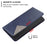 Phone Cover for Samsung Galaxy A05s 4G Case Imprinted Leather Phone Shell - Blue - 4
