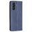 Phone Cover for Samsung Galaxy A05s 4G Case Imprinted Leather Phone Shell - Blue - 7