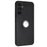 For Samsung Galaxy A05s 4G Case Matte TPU Protective Phone Cover with Ring Kickstand - Black - 1