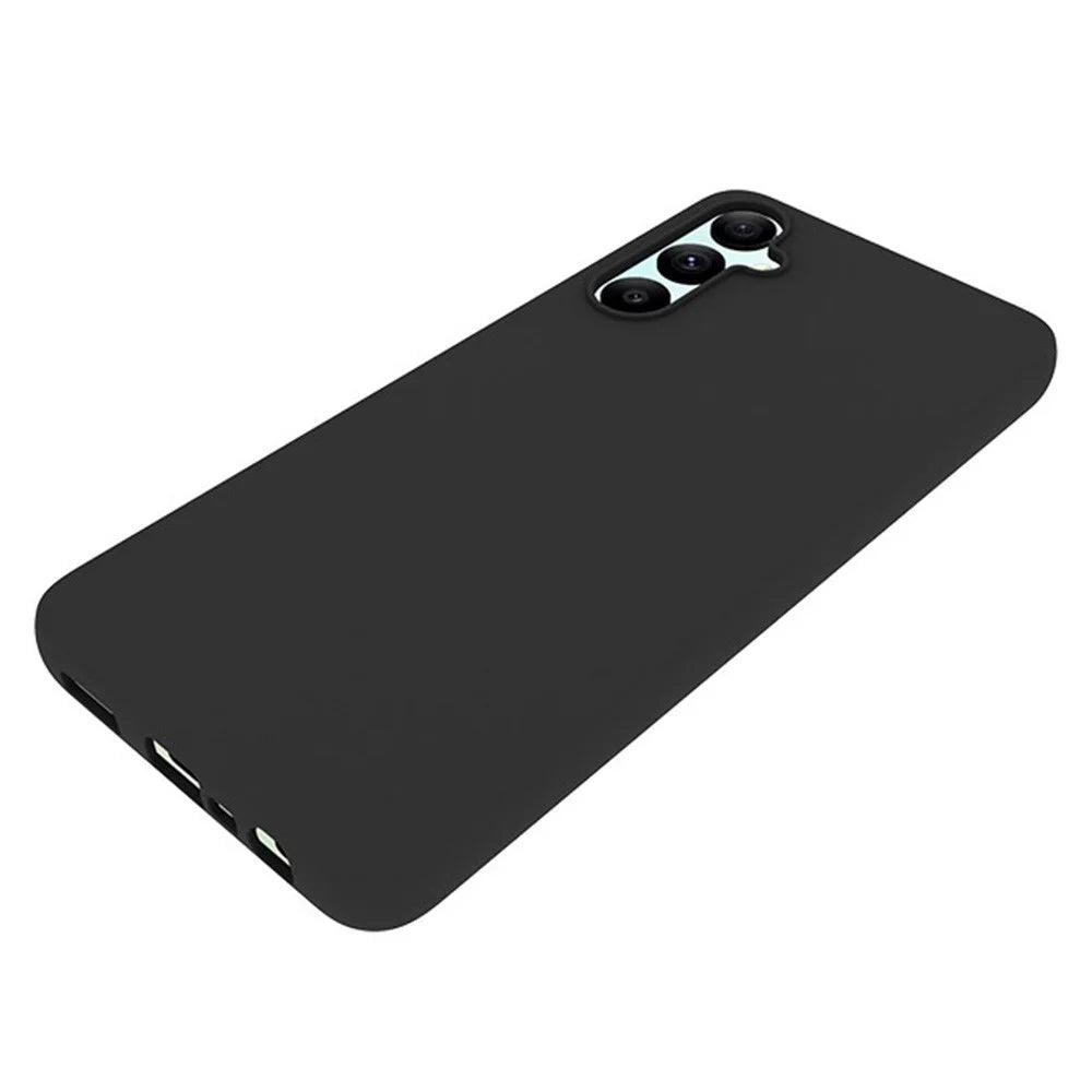 TPU Shell for Samsung Galaxy A05s 4G Case Matte Phone Cover (Big Rear Lens Hole) - Black - 4