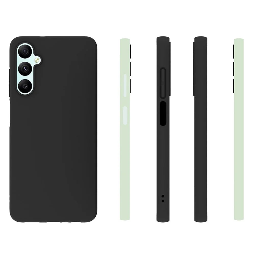 TPU Shell for Samsung Galaxy A05s 4G Case Matte Phone Cover (Big Rear Lens Hole) - Black - 5