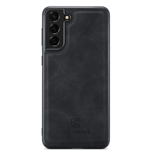 DG.MING For Samsung Galaxy S23+ Case PC+TPU+PU Anti-Scratch Phone Case - Black - 1