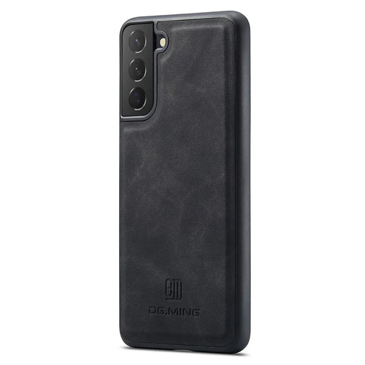 DG.MING For Samsung Galaxy S23+ Case PC+TPU+PU Anti-Scratch Phone Case - Black - 2