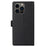 For iPhone 15 Pro Case Litchi Texture Zipper Pocket Anti-drop Leather Cover with Strap - Black - 7