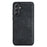 DG.MING Protective Cover for Samsung Galaxy S23 FE Case Anti-Drop PC+TPU+PU Phone Case - Black - 3