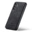 DG.MING Protective Cover for Samsung Galaxy S23 FE Case Anti-Drop PC+TPU+PU Phone Case - Black - 4