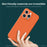 MOFI JK Qin Series For iPhone 14 Pro Case Matte Acrylic+TPU Phone Cover - Orange - 3