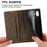 DF-05 For Samsung Galaxy A05 4G Case PU Leather Smartphone Stand Shell Wallet - Brown - 7