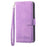 DIERFENG DF-03 For Samsung Galaxy A05 4G Case PU Leather Stand Phone Wallet Shell - Purple - 5