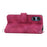 For Sony Xperia 5 V Case Imprinted Anti-drop Leather Phone Cover with Hand Strap + Shoulder Strap - Wine Red - 3