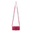 For Sony Xperia 5 V Case Imprinted Anti-drop Leather Phone Cover with Hand Strap + Shoulder Strap - Wine Red - 4