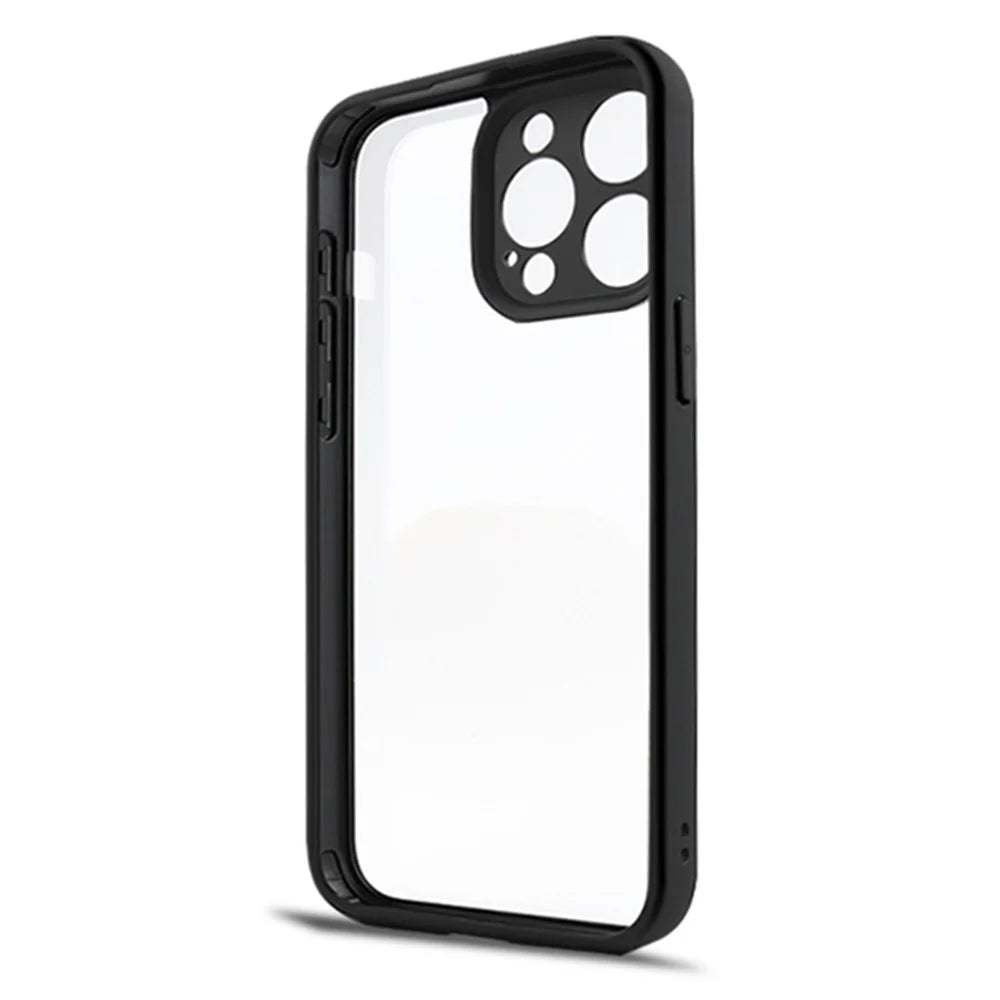 Clear Phone Shell For iPhone 15 Pro Case Shockproof PC + TPU Phone Cover - 2