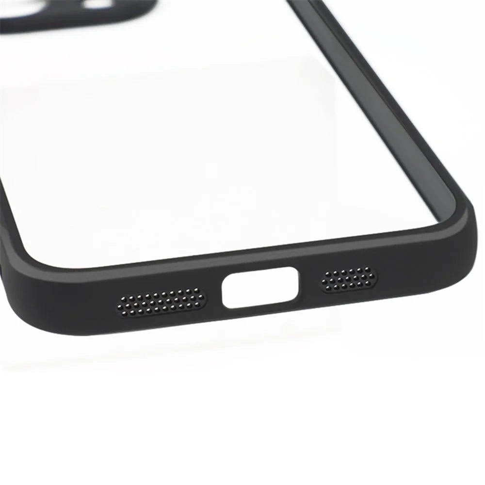 Clear Phone Shell For iPhone 15 Pro Case Shockproof PC + TPU Phone Cover - 4