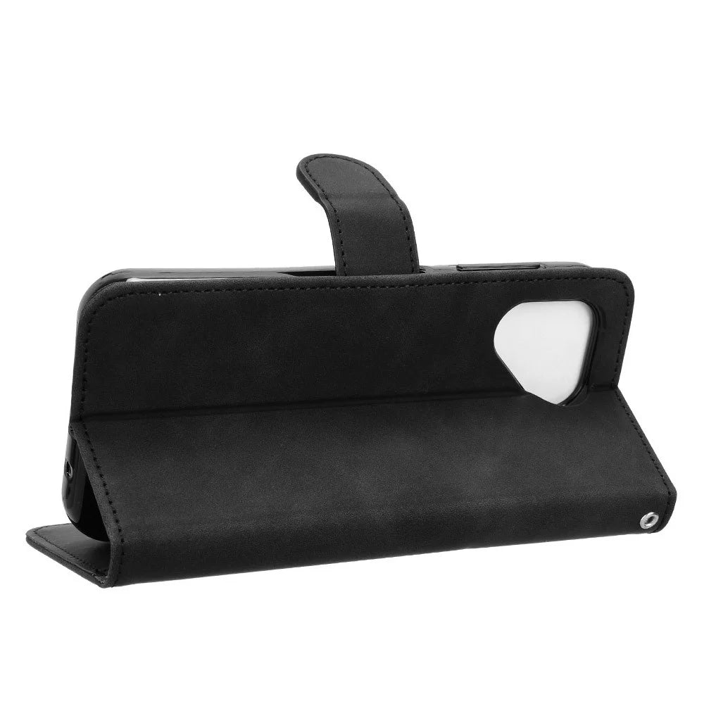 For Fairphone 5 Case Wallet Stand Anti-drop Phone Leather Cover - Black - 3