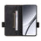 For Realme GT5 5G Case Shockproof PU Leather Wallet Stand Mobile Phone Cover - Black - 2