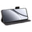 For Realme GT5 5G Case Shockproof PU Leather Wallet Stand Mobile Phone Cover - Black - 3