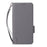 For Sony Xperia 5 V Case Litchi Texture Leather Wallet Cellphone Cover with Strap - Grey - 7