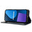 For Fairphone 5 Case Phone Stand Cover Retro PU Leather Wallet Magnetic Shell - Blue - 3