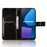 For Fairphone 5 Case Crazy Horse Texture Phone Flip Leather Cover - Black - 2