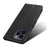 Phone Cover for iPhone 15 Pro Max Case Leather Stand Shell Diamond Texture Wallet - Black - 5