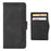 For Orbic Fun+ 4G Case Anti-scratch PU Leather Phone Wallet Folio Flip Cover - Black - 4