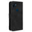 For Orbic Fun+ 4G Case Anti-scratch PU Leather Phone Wallet Folio Flip Cover - Black - 6