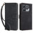 For Infinix GT 10 Pro 5G / X6739 Case RFID Blocking Leather Stand Phone Cover with Strap - Black - 1