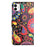 For Samsung Galaxy A05 4G Shockproof Case Pattern Printing PU Leather Wallet Phone Case - Jelly Fish - 6