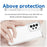 Phone Cover for Samsung Galaxy A33 5G Clear Case with Electroplating Buttons (Big Rear Lens Hole) - 4